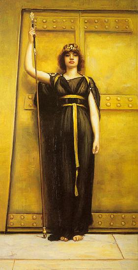 John William Godward Priestess Germany oil painting art